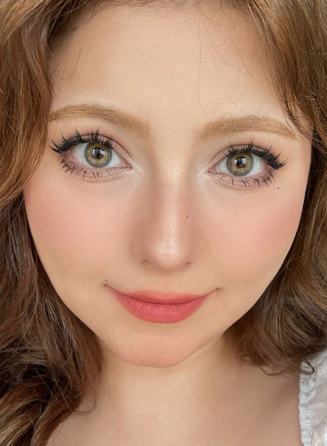 سيدة جديدة عدسات لاصقة ملونة بنية من فريش ليدي للاستخدام السنوي - Image 3