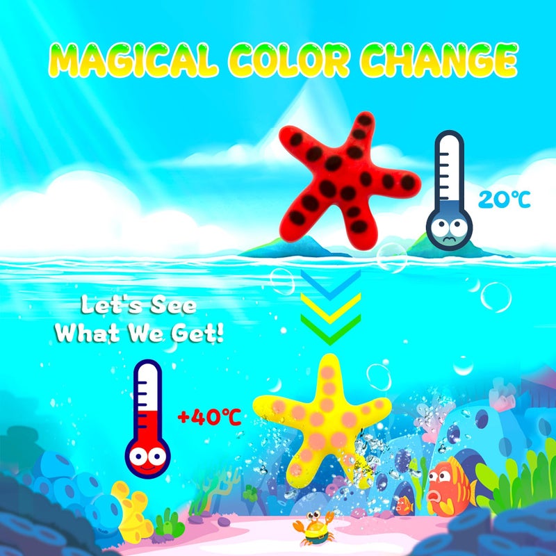 Kiditos Color Changing Magic Water Elf Toy Kit, Magic Aqua Fairy Water Gel Kit with 6 Color Changing Gels and 6 Molds. Christmas Gifts, Birthday Gifts, Party Favors, Arts&Crafts DIY STEM Kits for Kids - Image 3