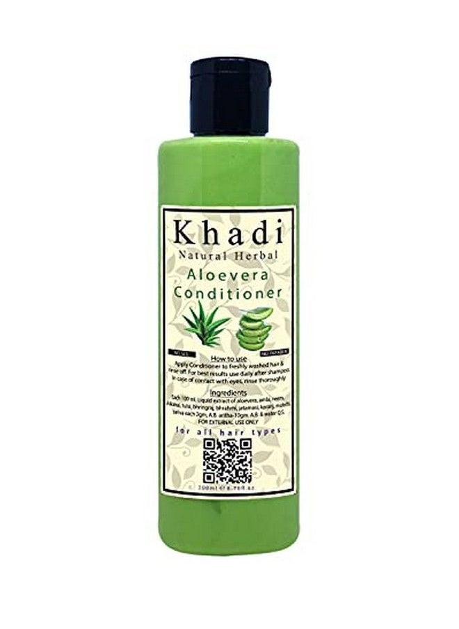 Khadi Natural Herbal - Aloevera Conditioner For Men Women 200Ml - Image 1
