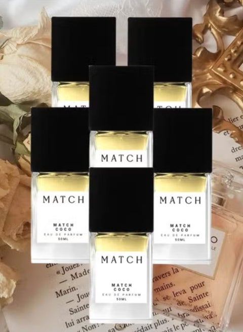 6 Pieces Match Coco Perfume 50ML