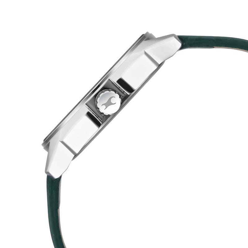 fastrack Men Black Dial Green Strap Analog Watch Bold Modern Adventure Style 3089SL16 - Image 3