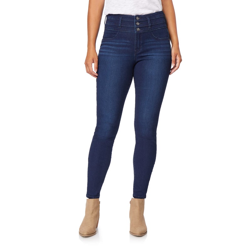 Angels Forever Young Evershape Skinny Jeans for Women - Mid-Riseâ€‹â€‹, Figure Enhancing Stretch Denim, Berkeley, 14 - Image 1