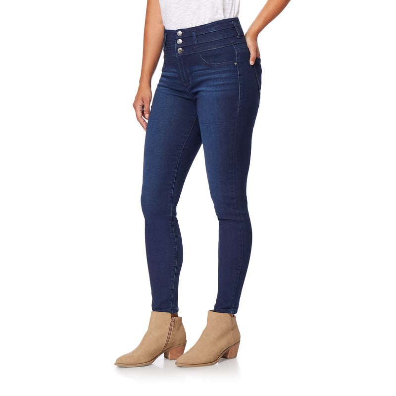 Angels Forever Young Evershape Skinny Jeans for Women - Mid-Riseâ€‹â€‹, Figure Enhancing Stretch Denim, Berkeley, 14 - Image 3