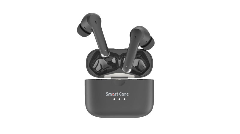 SMARTCARE SC-909 Digital Hearing Aid Buds | 16-Channel WDRC | Bluetooth 5.2 | 40 Hour Battery Life | Rechargeable TWS Device with Button Control | Type-C Charging | for Mild to Moderately Severe Loss - Image 1