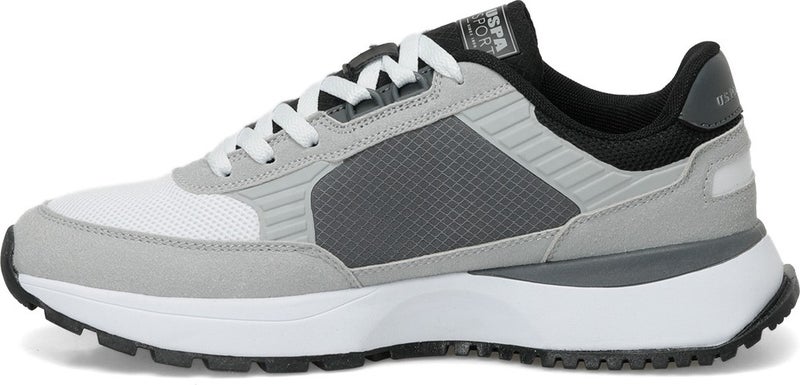 U.S. Polo Assn. BASE. Polo Assn. Marcus 4fx Gray Men's Sneaker - Image 3