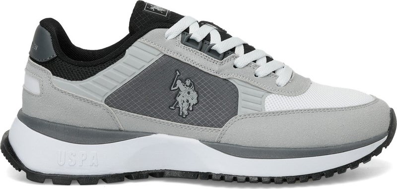 U.S. Polo Assn. BASE. Polo Assn. Marcus 4fx Gray Men's Sneaker - Image 1