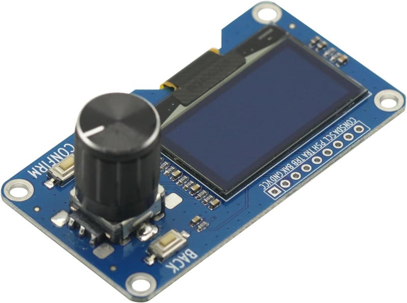 GODIYMODULES 1.3 inch White OLED Display Screen Combined with EC11 Rotary Encoder Module IIC Interface for arduino - Image 3
