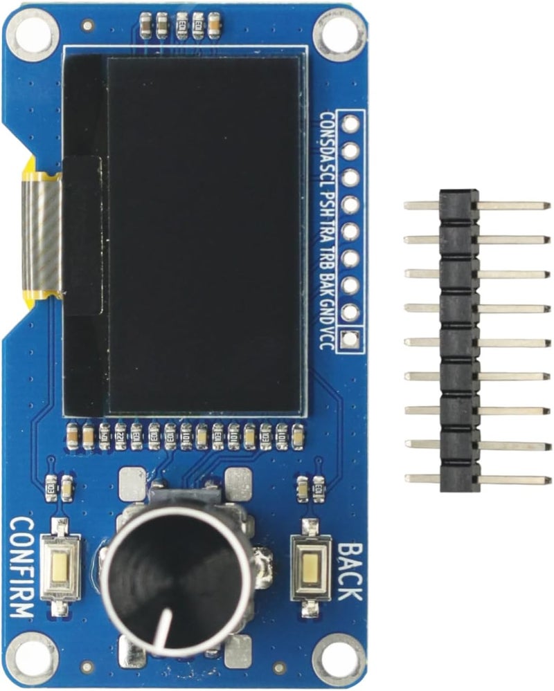 GODIYMODULES 1.3 inch White OLED Display Screen Combined with EC11 Rotary Encoder Module IIC Interface for arduino - Image 2