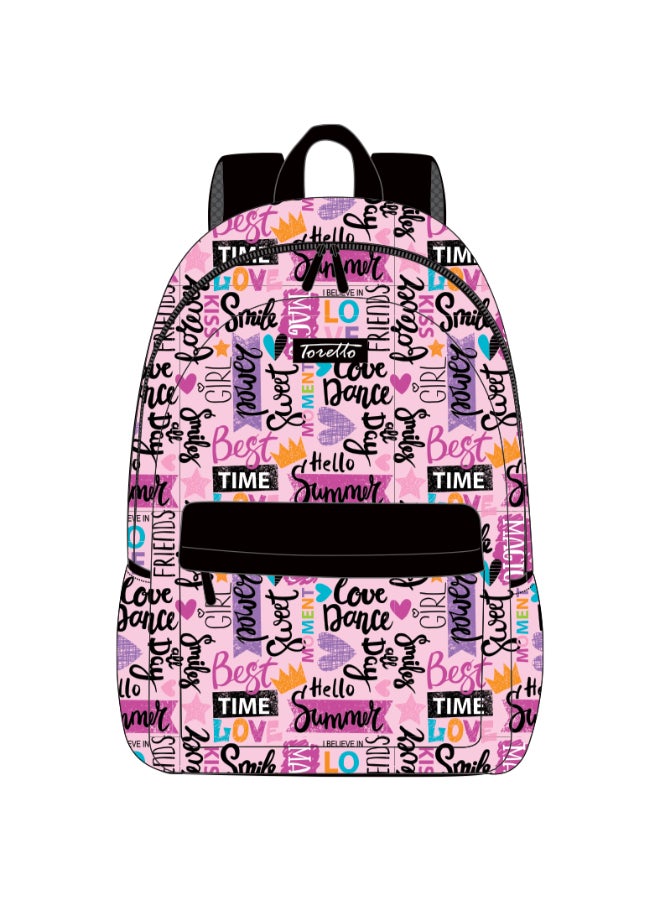 Toretto 4 PCS Backpack Set with 17 " School Backpack , Lunch Bag, Water Bottle & Pencil case, Gift for girls - Image 3