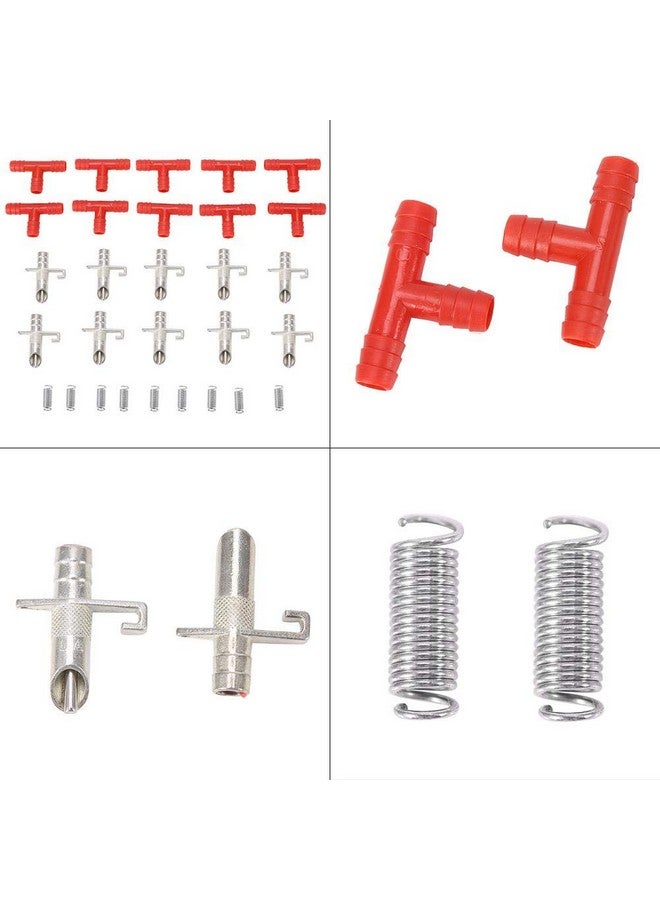 Fdit 10 PCS Waterer Drinker, Practical Automatic Water Feeder Pig Nipple Rabbit Waterer Drinker Feeder Poultry Watering System - Image 2