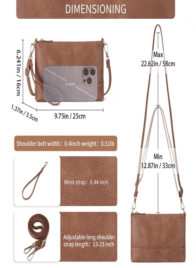 GAEKEAO Wristlet Wallet Clutch Purses For Women Small Crossbody Bag Cell Phone Wallet Purse Shoulder Handbag with Card Slots - Image 5