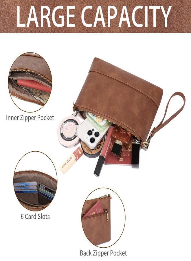 GAEKEAO Wristlet Wallet Clutch Purses For Women Small Crossbody Bag Cell Phone Wallet Purse Shoulder Handbag with Card Slots - Image 4