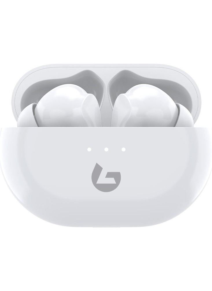 LS BUDS True Wireless Bluetooth Earbuds With Charging Case White