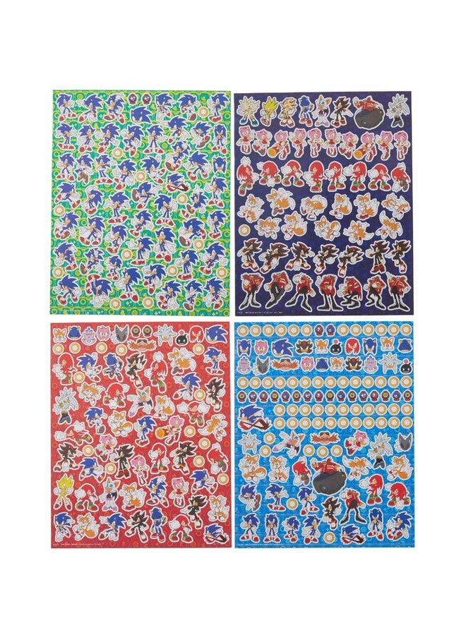 إنوفيتيف ديزاينز مجموعة فنية إبداعية ممتعة للأطفال من Sonic The Hedgehog للتلوين والرسم والحرف اليدوية - Image 3