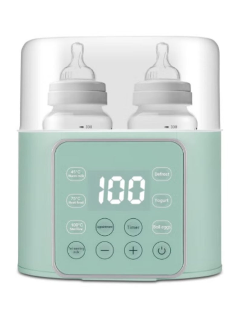 Generic - Baby Bottle Warmer, Multifuntion Breast Milk Warmer, Fast Baby Food Heater & Defrost Warmer with Timer for Twins, LCD Display Accurate Temperature Adjustment, 24H Constant Mode - Image 1
