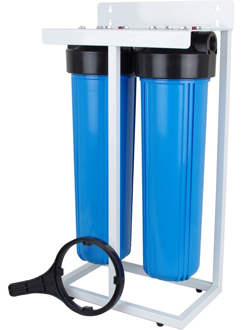 Aqua Best Twin Jumbo filter housing system 