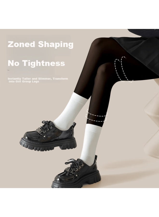 Joae Luminous Leg Magic Autumn Winter Tights Women's Sheer Leggings Beautiful Leg Stockings - Image 2