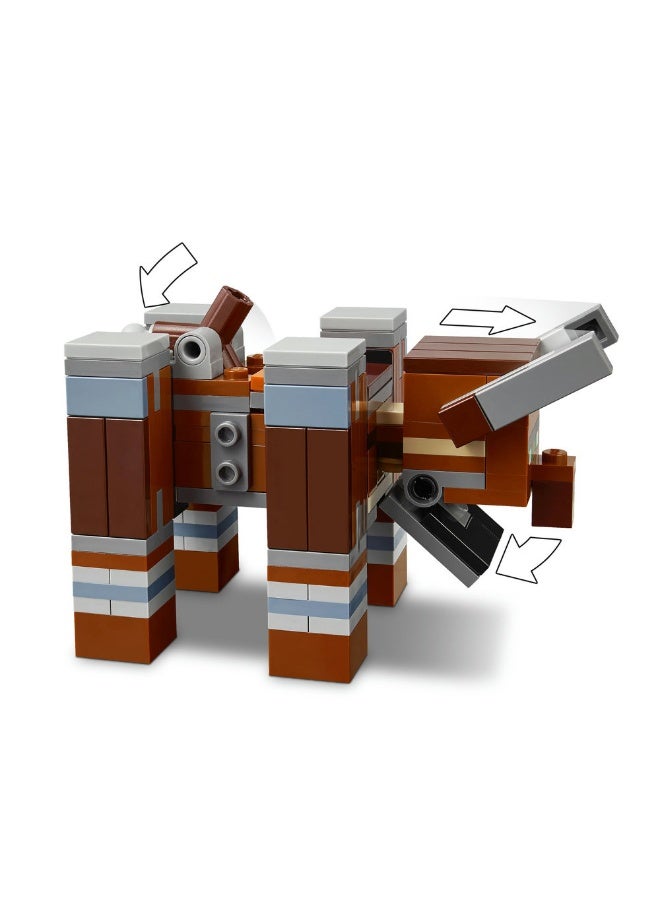 ليغو هدية لعبة بناء لهواة الألعاب الموقع الأمامي للناهب والوحش القروي 21278 من ليغو® Minecraft®‎ - Image 4