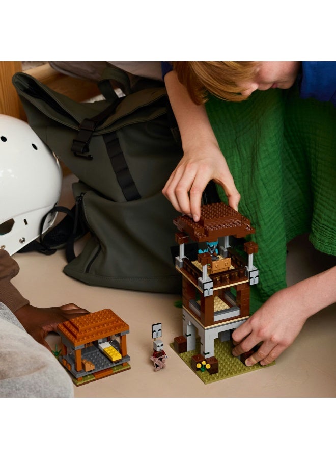 ليغو هدية لعبة بناء لهواة الألعاب الموقع الأمامي للناهب والوحش القروي 21278 من ليغو® Minecraft®‎ - Image 5