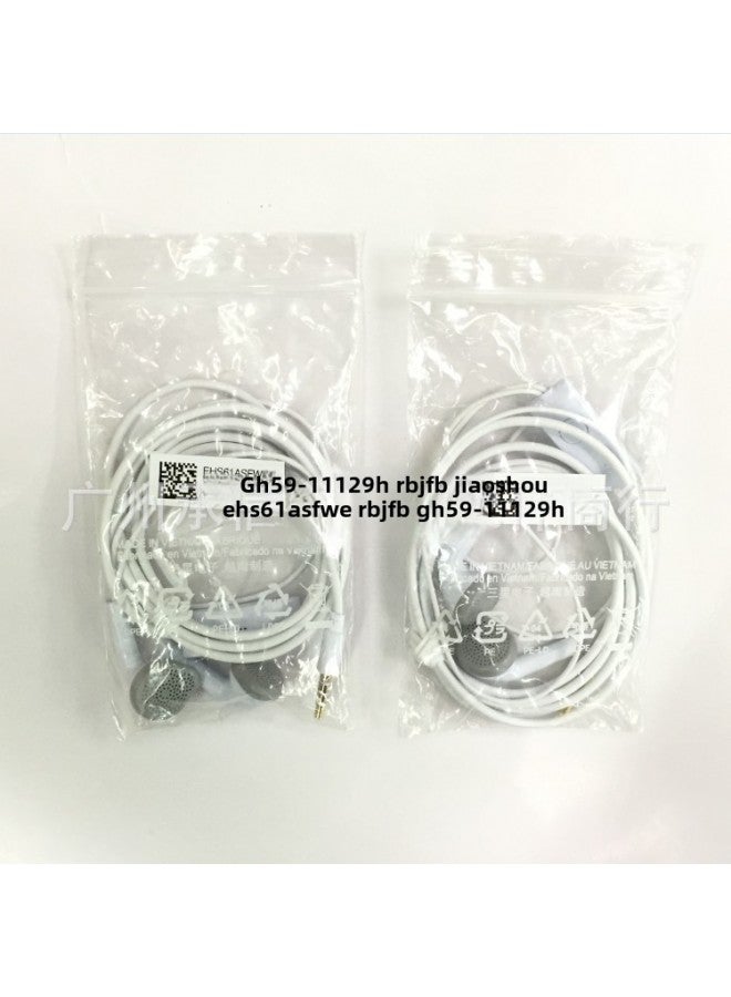 Applicable To Samsung S5830 Earplug Type Wire Control With Microphone Samsung C550 Earphone Universal Headset-Color:pvc Wire  - Image 3