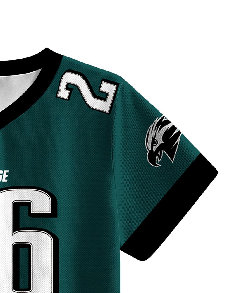 Hjshfue Kids Football Jersey Boys and Girls Mesh Athletic Sports Shirt Breathable Lightweight Training Jerseys - Image 5