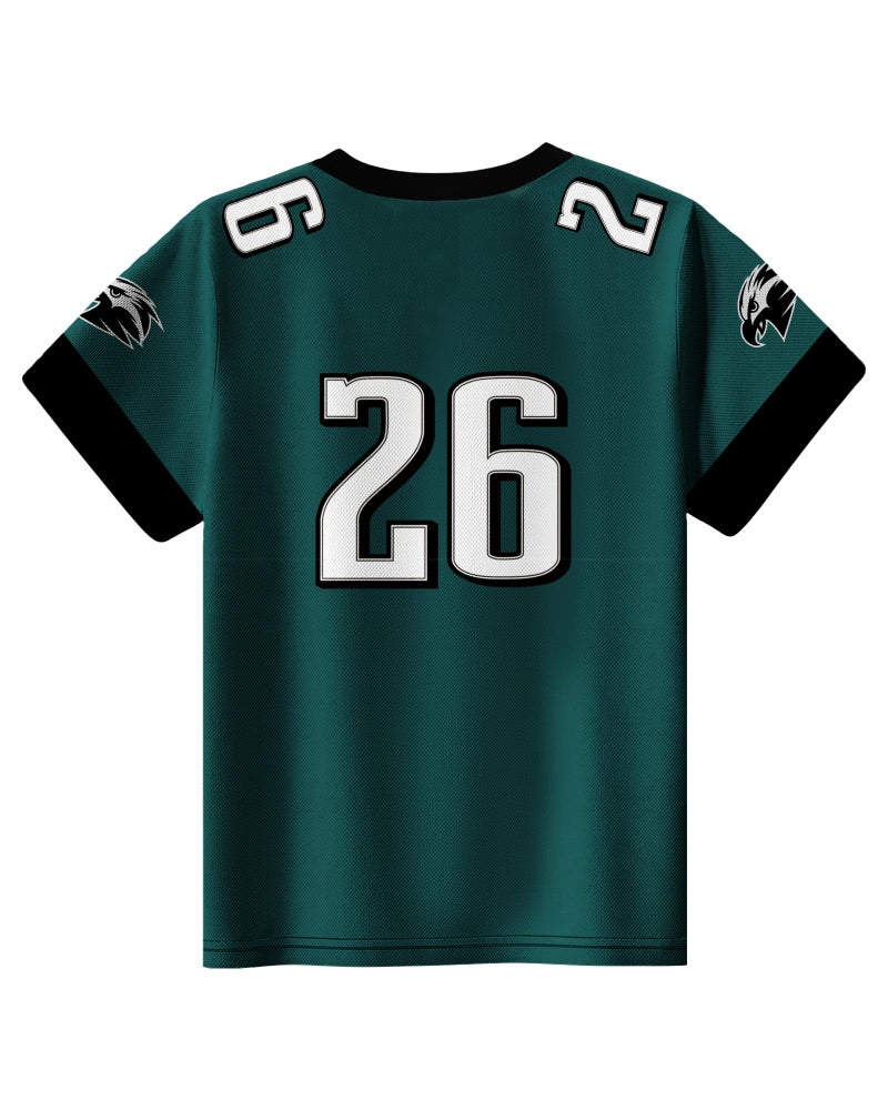 Hjshfue Kids Football Jersey Boys and Girls Mesh Athletic Sports Shirt Breathable Lightweight Training Jerseys - Image 3