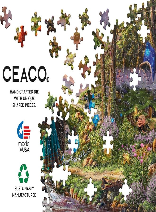 Ceaco سيكو - ديزني - بيكسار - توماس كينكيد - شجاع - 1000 قطعة لغز للبالغين - لغز تحدي مثالي لليالي الألعاب - Image 5
