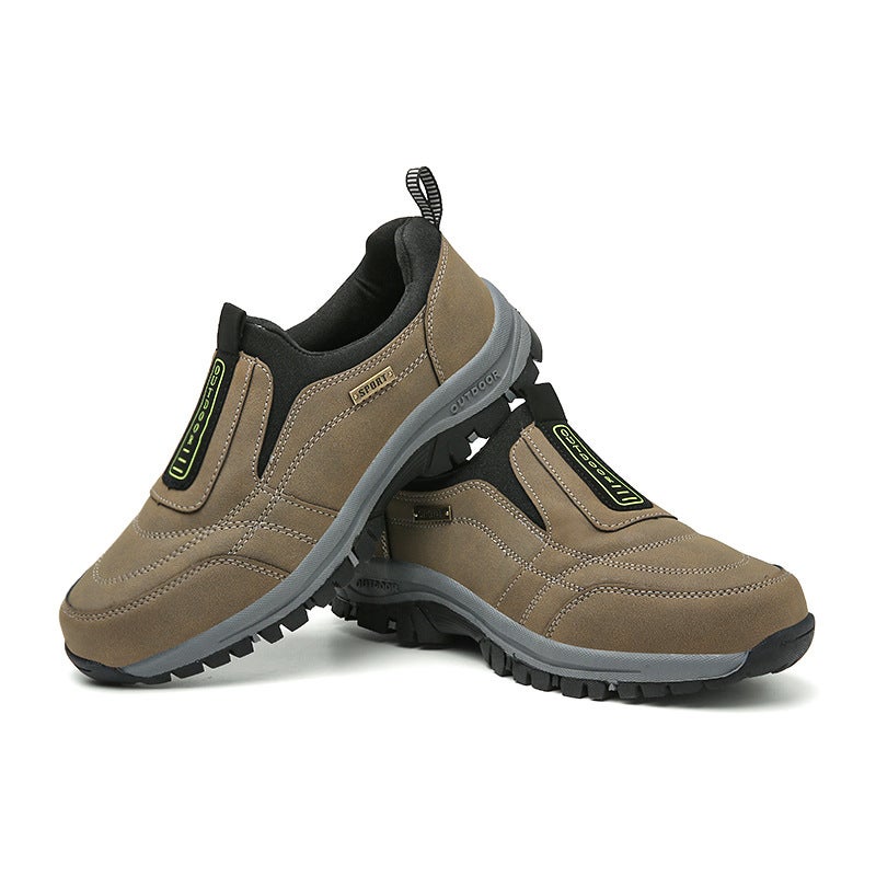 Popular Outdoor Sports Shoes, Men'S Casual Shoes, Waterproof And Non-Slip Work Safety Shoes, Wear-Resistant Thick-Soled Men'S Shoes - Image 4