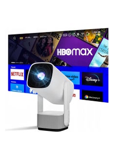 Generic Portable Mini Projector with Ambient Lamp - Native 1080P Resolution with 4K Support  - Image 1