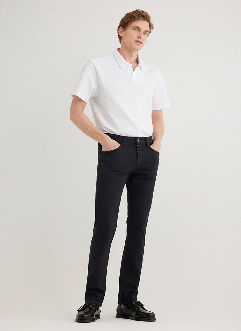 Mavi Jake Dark Navy Mavi Black Gabardin Pants