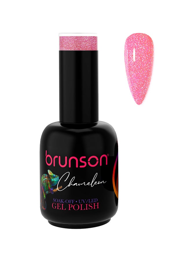 brunson Chameleon Gel Nail Polish 18ml Gel Nails with Glossy Shine Finish, Long-Lasting Soak off UV Gel Polish for Nail Art French Manicure Pedicure. Salon Quality Chip Resistant Gel Extension Acrylic Nails - Image 1