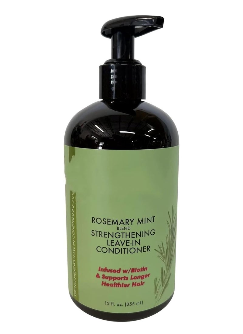 DubaiGallery - Organics Rosemary Mint Strengthening Set - Shampoo, Conditioner, Hair Mask and Hair Growth   - Infused with Biotin, Cleanses and Helps Strengthen Weak and Brittle Hair - Image 1