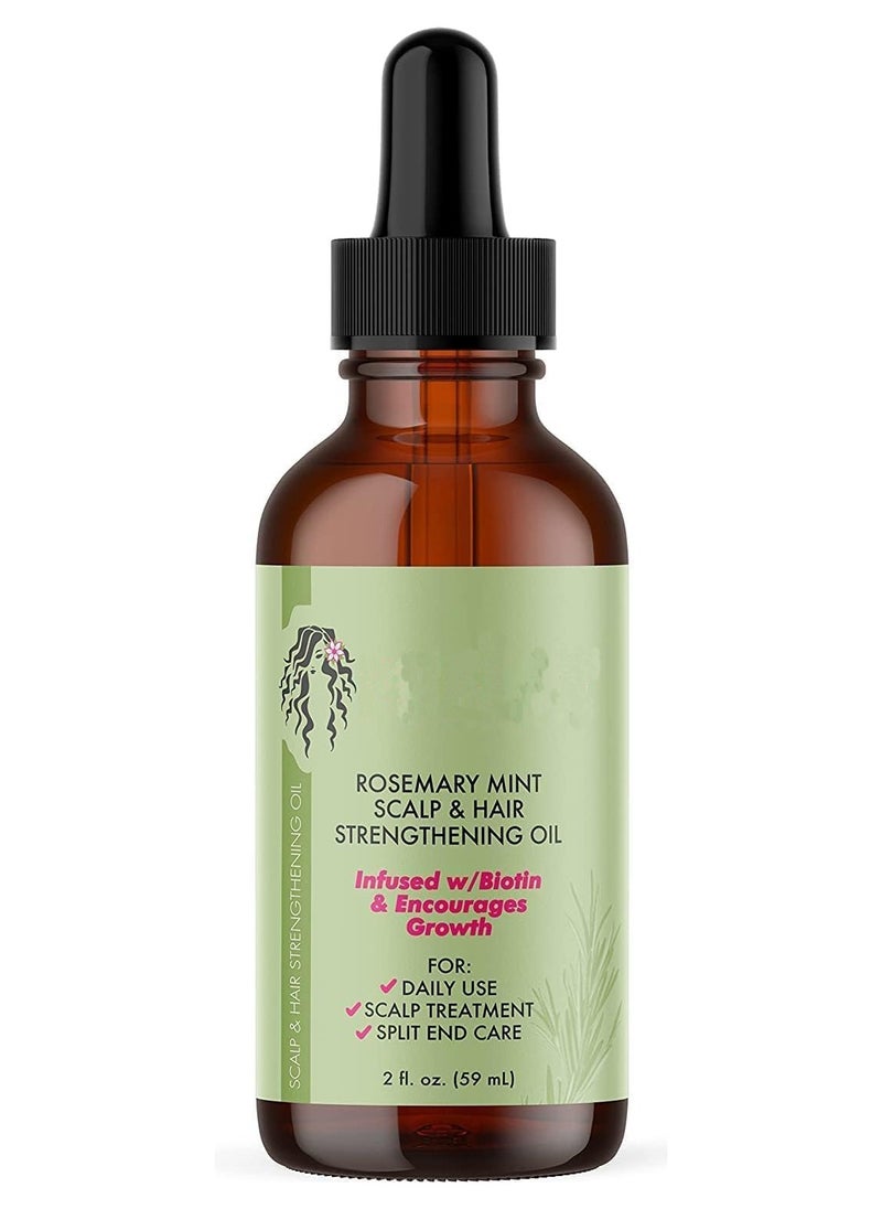 DubaiGallery - Organics Rosemary Mint Strengthening Set - Shampoo, Conditioner, Hair Mask and Hair Growth   - Infused with Biotin, Cleanses and Helps Strengthen Weak and Brittle Hair - Image 1