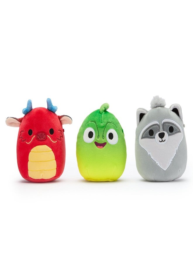 Disney Store Official Disney Princess Squishmallows Plush Set - 6 Squishmallow Mini 5" Plush Figure Toys Featuring Mulan, Rapunzel, Pocahontas with Mushu, Pascal, Meeko - Plushies for Girls - Image 4