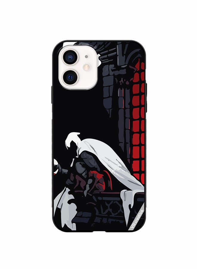 VR CREATIVE غطاء حماية لتليفون آبل آيفون 11 بتصميم مون نايت متعدد الألوان - Image 1