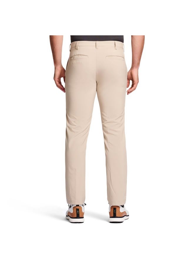 IZOD Men's Golf Swingflex Slim Fit Pant Casual, R. Khaki, 32W / 30L - Image 2