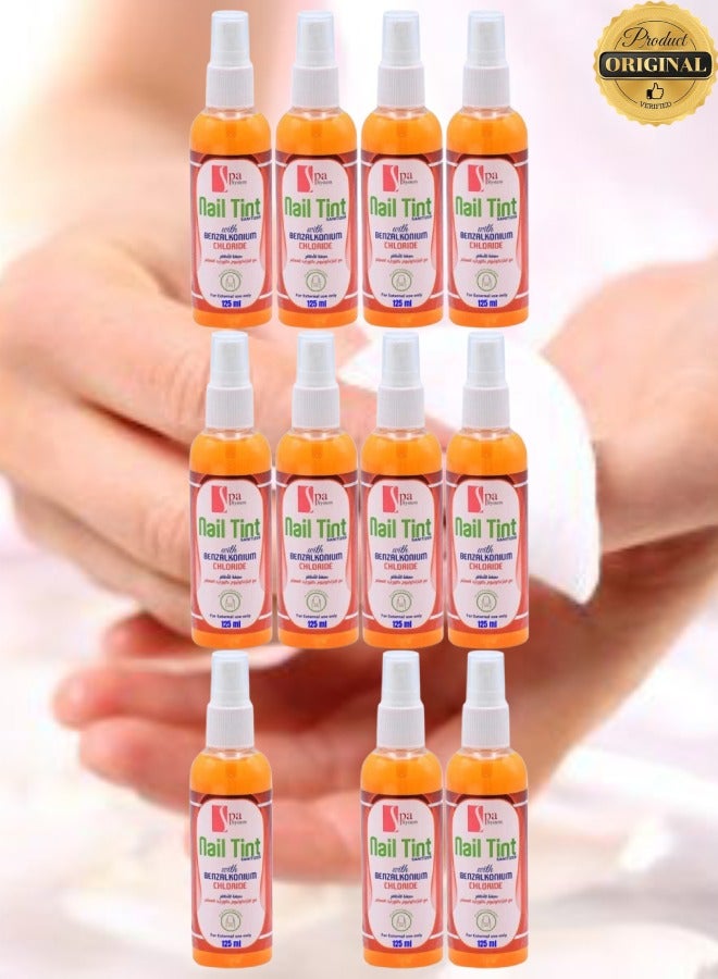 سبا سيستم 11 قطع صبغة أظافر بكلوريد البنزالكونيوم للاستخدام الخارجي فقط 125 مل - Image 1