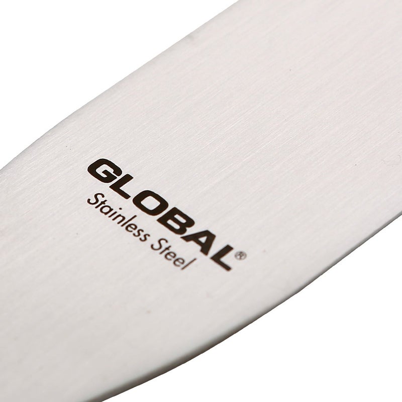 Global 10 inch Straight Spatula, Stainless Steel, GS-21/10 - Image 2