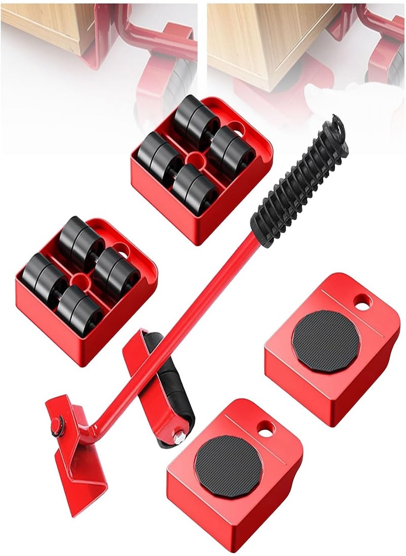 Generic - Heavy Duty Furniture Lifter, Furniture Lift Mover Tool Set, Roller Steel Furniture Mover for Easy Safe Moving Sofas Couch Washer - Image 1