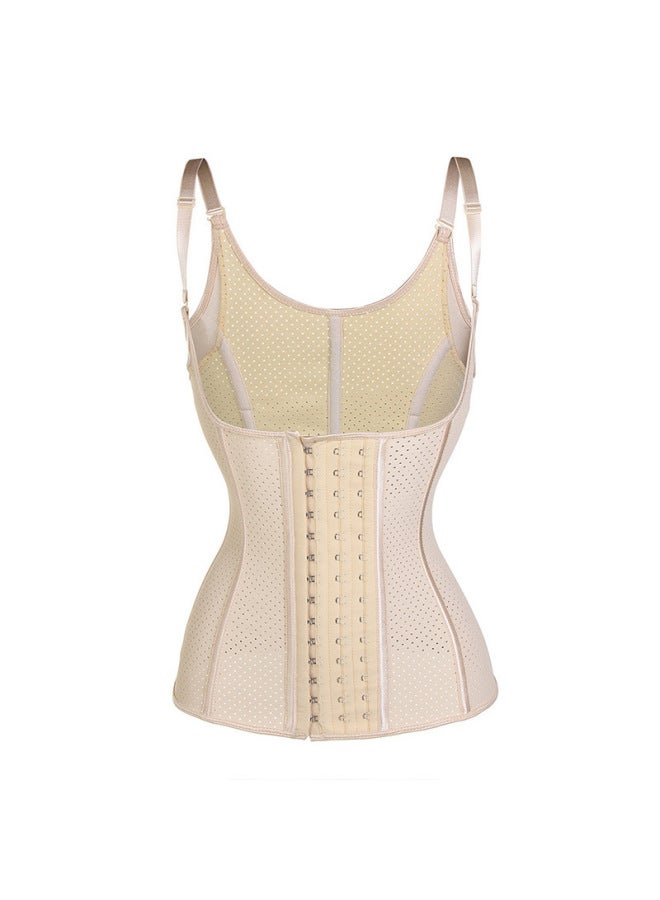 European And American Sports Shaping Latex Shaping Top Tight Belly-tight Tunic Waist-tight Sport Tunic Vest