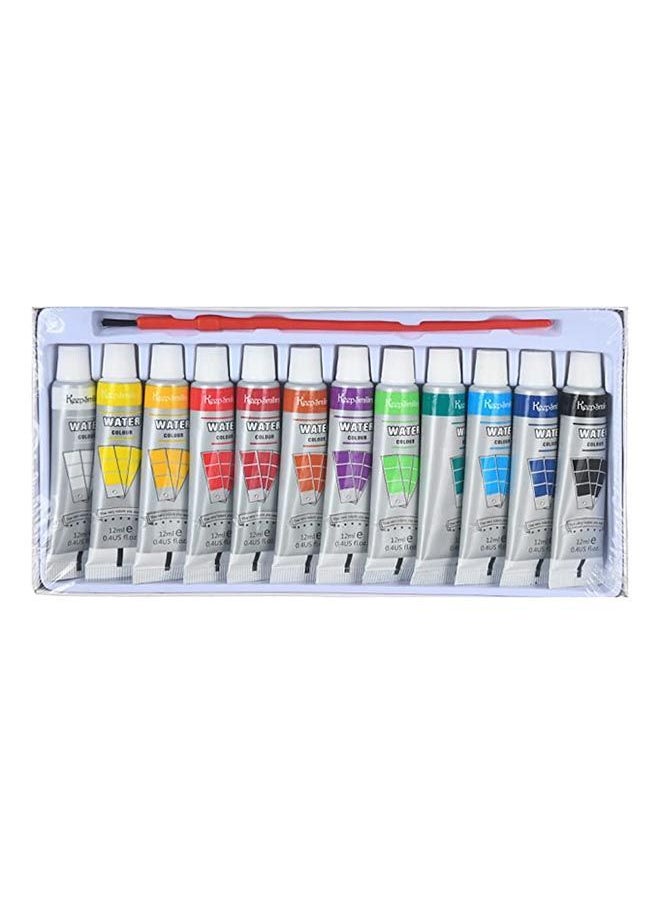 Keep Smiling - Water Color Set, 12 Colors - Image 1