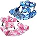 AMENON 2 Pack Inflatable Pool Floats Adult Floating Chair Lounger Adjustable Blow up Pool Noodles Float for Heavy Duty Adult Fabric Swimming Water Chair for Party Summer Beach Vocation Essential Lake Fun - Image 3