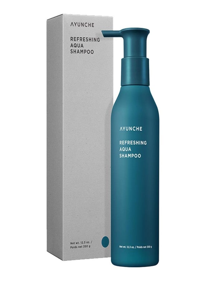 AYUNCHE Refreshing Shampoo for Oily Scalp, 11.8oz Purifying & Cool Down | Powerful Cooling & Deep Cleansing | Anti-Dandruff Shampoo | Korean Salon Brand - Image 1