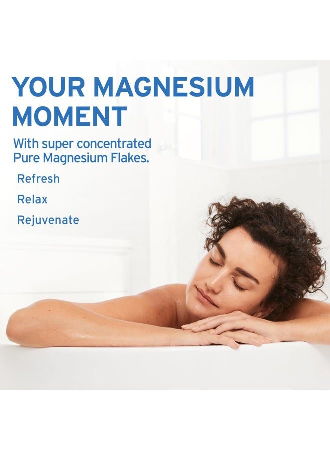 Life-flo Pure Magnesium Bath Flakes - Relaxing Bath Soak - Concentrated Magnesium Chloride Flakes from the Zechstein Seabed - Relief and Relaxation w/Ancient Trace Minerals - 60-Day Guarantee, 1.65lb - Image 3