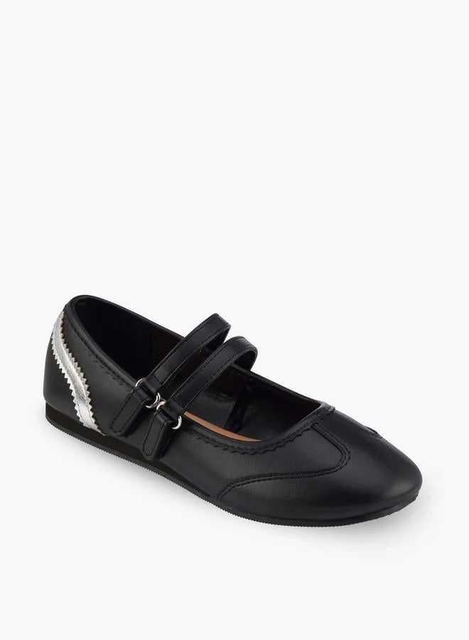 فلورا بيلا من شو إكسبرس Girls Double Strap Mary Jane Shoes