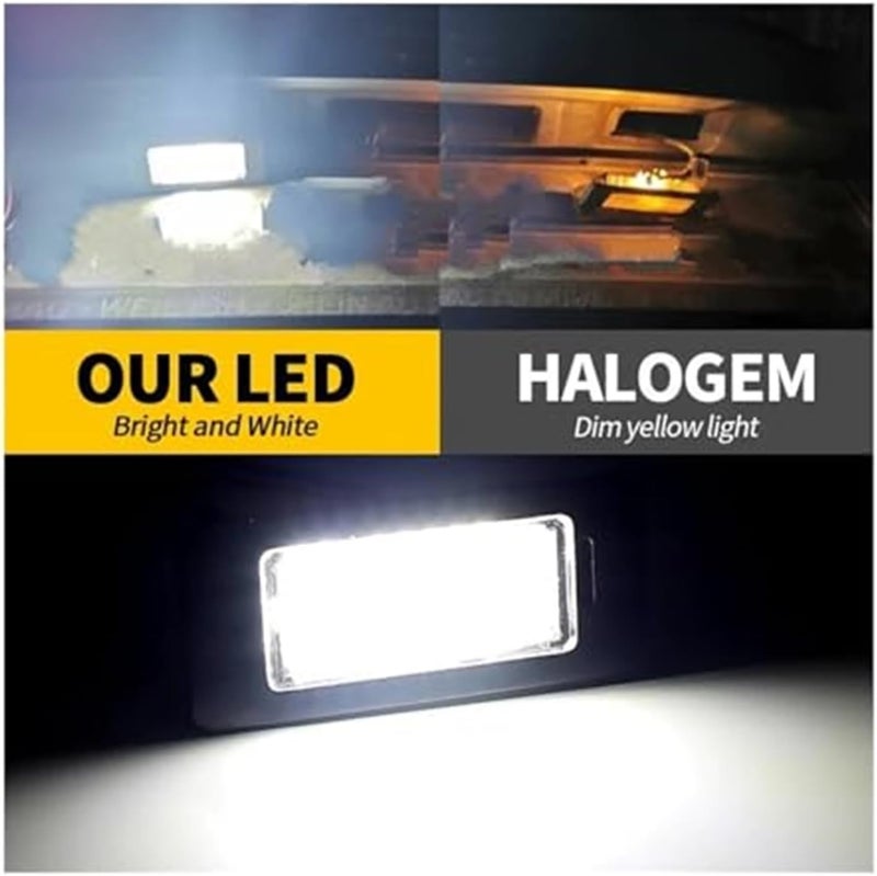 Wivplex 2PCS LED License Plate Light for VW Models - Image 2