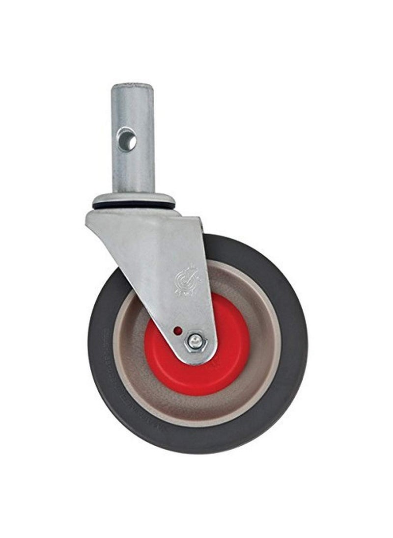 Magliner Magliner 131020 5" x 1-1/4" Polyurethane Replacement Swivel Caster for Gemini Convertible Hand Trucks, 10" Length, 4" Height, 7" Width, Black 