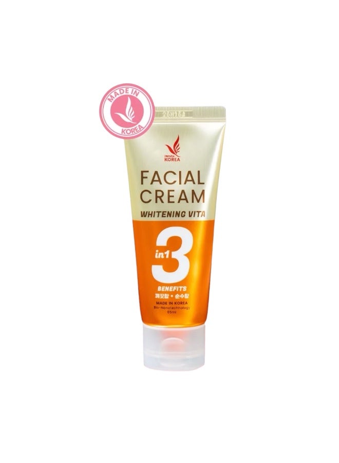 Facial cream whitening vita 3 in 1 by iwhite