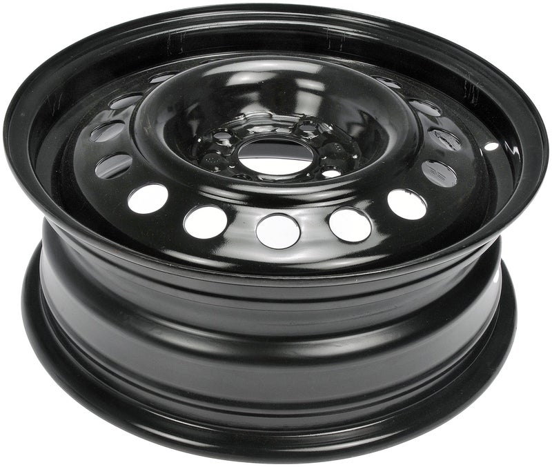 Dorman دورمان 939-248 15 × 5.5 بوصة عجلة فولاذية متوافقة مع بعض طرازات نيسان، سوداء - Image 2