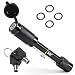 GAFONAXDRI Premium Trailer Hitch Pin Lock for Class IIIIV 25 3 Inch Receiver 58 Diameter Anti Theft Hitches Accessories Anti Rattle Tongue Locking for Truck Boat RV Trailers Black 4 Inch Length - Image 2